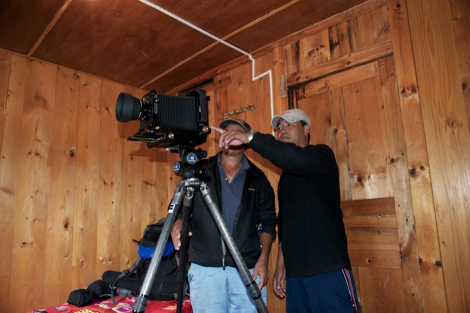 Toyo Field Camera in the Khumbu
