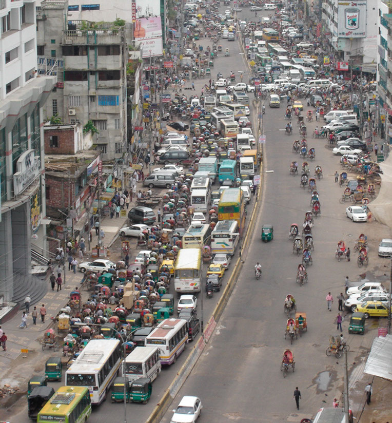 Street scene, Bangladesh, documentary study